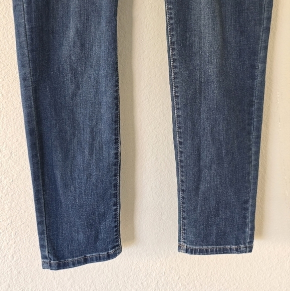 Anne Klein Jeans Womens  Blue High Rise Skinny 32×26 Light Wash Denim Streetwear - Picture 5 of 11
